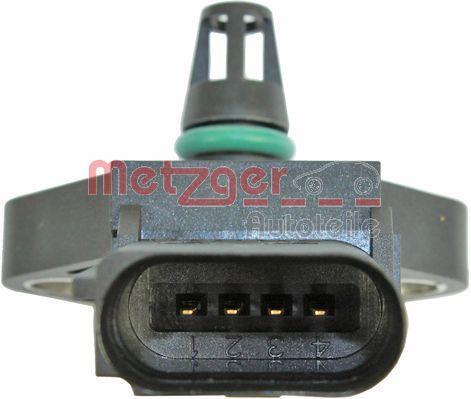 Sensor, presión de sobrealimentación METZGER ref. 0906259